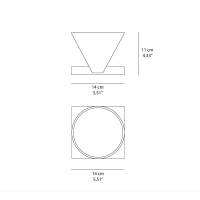 Ideal Lux Channel Faretto a LED Orientabile da Soffitto Senza