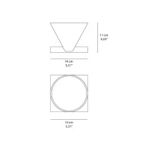 Ideal Lux Channel Faretto a LED Orientabile da Soffitto Senza