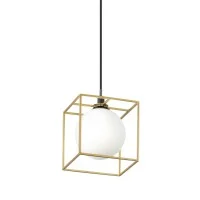 Ideal Lux Lingotto SP1 Suspension Lamp with 1 Light for Indoor