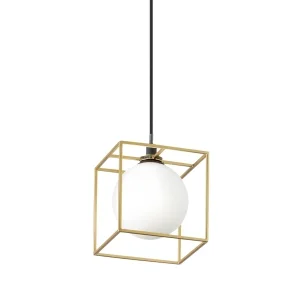 Ideal Lux Lingotto SP1 Suspension Lamp with 1 Light for Indoor
