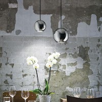 Ideal Lux Mr Jack SP1 Single Spherical LED Suspension Lamp for