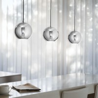Ideal Lux Mr Jack SP1 Single Spherical LED Suspension Lamp for