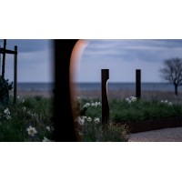 Louis Poulsen Flindt Bollard 1100 Lampada Paletto da Terra a