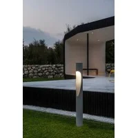 Louis Poulsen Flindt Bollard 1100 Lampada Paletto da Terra a Louis Poulsen Flindt Bollard 1100 Lampada Paletto da Terra a
