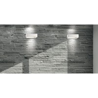 PAN PAR323 Bunny LED Lampada da Parete Applique 5W Gesso Bianco