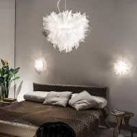 Slamp Veli Suspension Lampada da Sospensione Dimmerabile a Luce