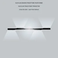 Logica Sistema Klik Klak Proiettore Puntiforme Orientabile
