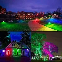 Lampo Proiettore LED RGB Faretto Orientabile Per Interno Ed