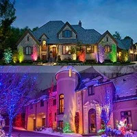 Lampo Proiettore LED RGB Faretto Orientabile Per Interno Ed