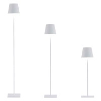Zafferano POLDINA L Pro LED Lampada da Terra Dimmerabile A