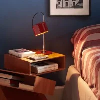 Oluce Mini Coupè Adjustable and Directable LED Table Lamp