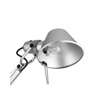 Artemide Tolomeo Floor Doppia Alluminio Lampada da Terra a Due