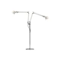Artemide Tolomeo Floor Doppia Bianca Lampada da Terra a Due