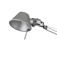 Artemide Tolomeo Floor LED Double Aluminum Lamp with Two