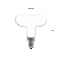 Daylight Filament Dash D66 Lampadina Flat a LED E14 4W