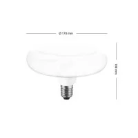 Daylight Filament Dash D170 Flat LED bulb E27 6W Dimmable