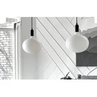 Daylight Milky LED Big Globe Bulb E27 10W Dimmable in Opal Glass