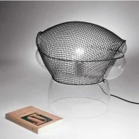 Artemide Patroclo Table Lamp with Diffused Light for Indoor by