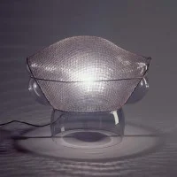 Artemide Patroclo Table Lamp with Diffused Light for Indoor by