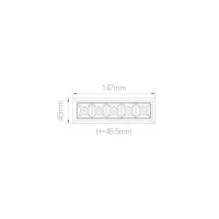 Beneito Faure Tram Incasso Lineare a 5 Luci LED Tuneable White