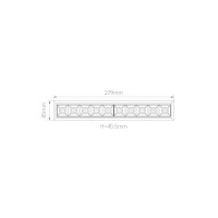 Beneito Faure Tram Incasso Lineare a 10 Luci LED Tuneable White