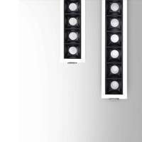 Beneito Faure Tram Incasso Lineare a 15 Luci LED Tuneable White
