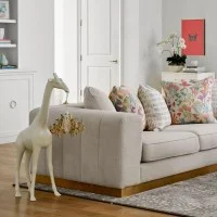 Qeeboo Giraffe In Love XS 100 cm Giraffa con Lampadario a LED