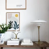 Louis Poulsen PH 3/2 Table Lamp with Diffused Light for Indoor