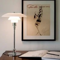 Louis Poulsen PH 3/2 Table Lamp with Diffused Light for Indoor