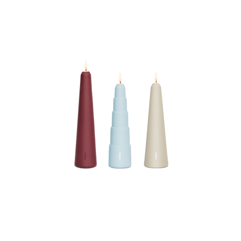 Fatboy Spire Trio set di tre portacandele