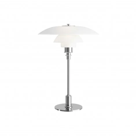 Louis Poulsen PH 3½-2½ Glass Table Lamp with Diffused Light for