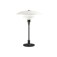 Louis Poulsen PH 3½-2½ Glass Table Lamp with Diffused Light for