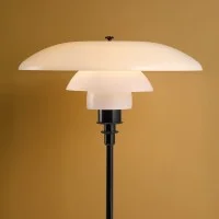 Louis Poulsen PH 3½-2½ Glass Table Lamp with Diffused Light for