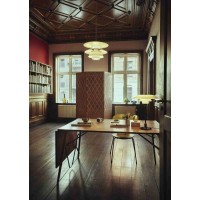 Louis Poulsen PH 3½-2½ Glass Lampada da Tavolo a Luce Diffusa
