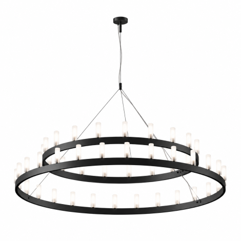 Fontana Arte Chandelier Doppio suspension lamp