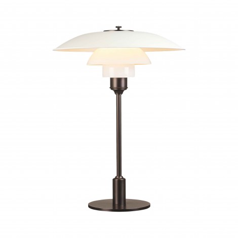 Louis Poulsen PH 3½-2½ Table Lamp with Diffused Light for