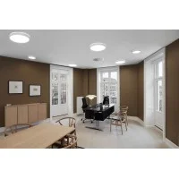 Louis Poulsen PH 4½-3½ Glass Lampada da Tavolo Cromo a Luce