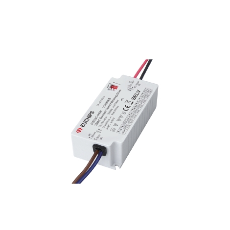 EUCHIPS Alimentatore in corrente costante led 350-700mA 20W triac dimmerabile