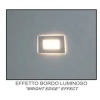Lampo Segnapasso TRICOLOR LED Dimmerabile Rettangolare Da