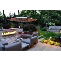 Ideal Lux Tifone PT Lampada Paletto a LED da Terra per Esterno