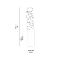 Artemide Decomposè Light Tavolo Lampada LED a Luce Diffusa da
