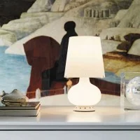 Fontana Arte Fontana Piccola Lampada Da Tavolo a Luce Diffusa