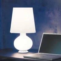 Fontana Arte Fontana Media Lampada Da Tavolo a Luce Diffusa con