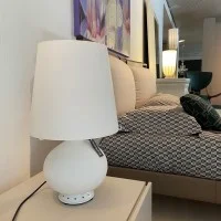 Fontana Arte Fontana Media Lampada Da Tavolo a Luce Diffusa con