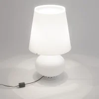 Fontana Arte Fontana Media Lampada Da Tavolo a Luce Diffusa con