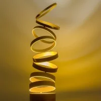 Artemide Decomposè Light Table with Diffused Light LED Lamp for