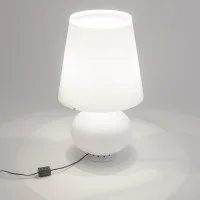 Fontana Arte Fontana Grande Lampada Da Tavolo a Luce Diffusa e
