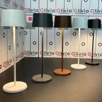 Zafferano Olivia PRO LED Dimmable Table Lamp With Rechargeable