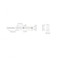 Lampo Tupo Striscia LED IP68 Smart RGB 12V 4W/metro 5 Metri Lampo Tupo Striscia LED IP68 Smart RGB 12V 4W/metro 5 Metri