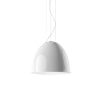 Artemide Nur Gloss Direct Light Dome Suspension Lamp Design By